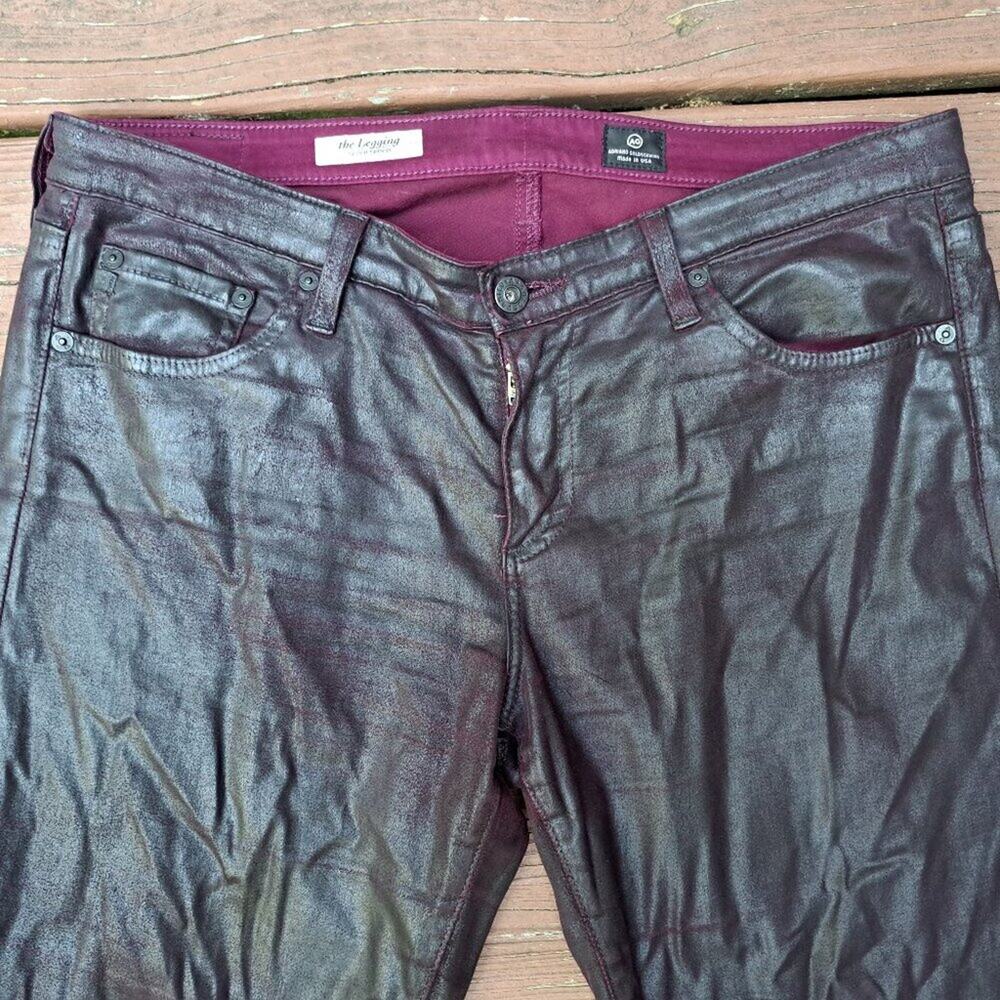 %Adriano Goldschmied AG Leggings Super Skinny Coated Jeans / J2